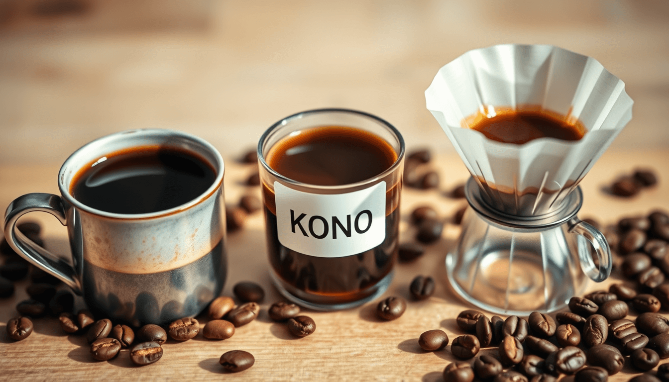 濾杯選擇的科學_V60_KONO與金屬濾網如何重塑濕刨法的體感