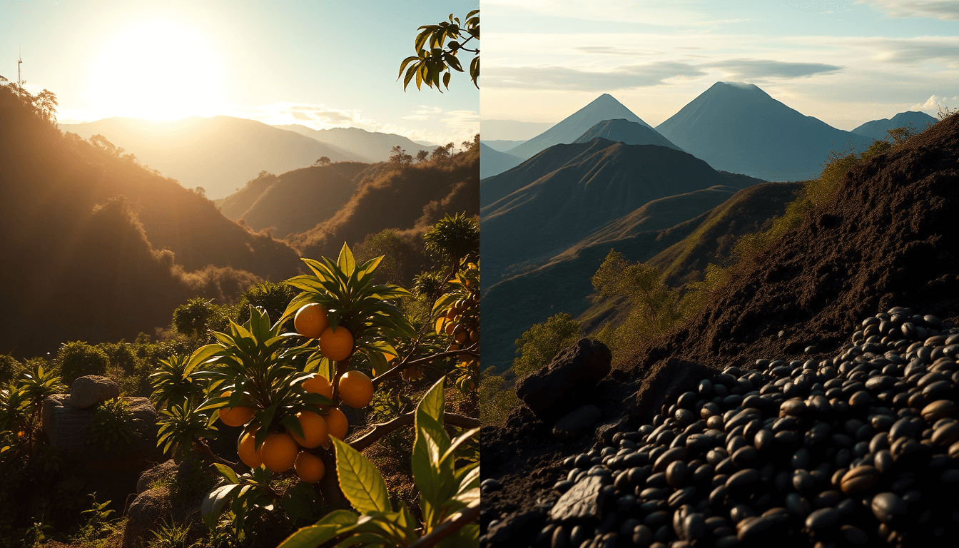 為何薇薇特南果的SHB充滿果酸_安提瓜卻是巧克力火山